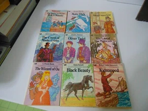 Lot of 9 Moby Books Illustrated Classic Editions Mini - Softcover - Imagen 1 de 13