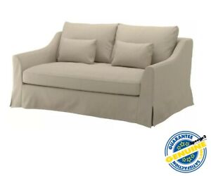 IKEA FARLOV Loveseat SLEEPER Sofa Cover Flodafors Beige 903.483.17 - NEW!