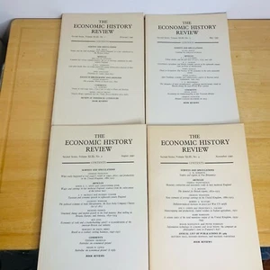 The Economic History Review 1990 Book Bundle x 4 - Full Year Set Vol XLIII 43 - Bild 1 von 6