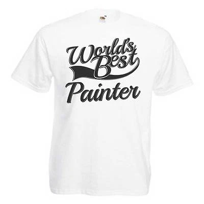 World's Best Painter Gift Mens Adult T Shirt - image 1 of 4
