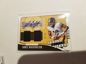 2019 Absolute Tools of the Trade James Washington Autograph Double Material 7/30 - Picture 1 of 1