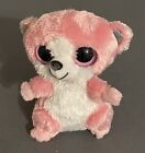 Ty Beanie Boos 6 inch BUBBLEGUM the Pink Lemur RARE NHT Tush Tag with No Name
