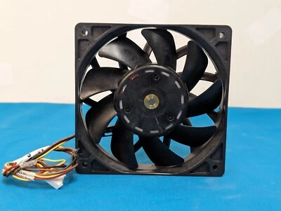 San San Ace 120 120mm x 25mm Server Cooling Fan 9GV1212P4G01 12V - 171 CFM - Image 1 of 4