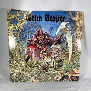 Grim Reaper – Rock You To Hell, 1987 LP, RCA & Fear No Evil Original 1985 EX/EX - Picture 1 of 11