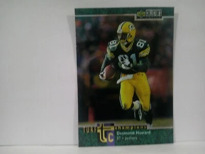1997 Collector's Choice Turf Champions Football Card #TC22 Desmond Howard - Image 1 of 2