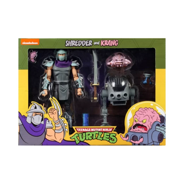 NECA Shredder and Krang Action Figure 7 inch