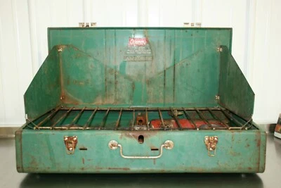 Coleman 426D Parrilla Exterior 3 Quemadores Camp Cocina Estufa Para Camping *** Foto 1 de 4