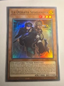 The Golden Swordsoul●YUGIOH●SDAZ●2022●ITALIAN●ULTRA RARE●1st ED●NM●09419 - Picture 1 of 1