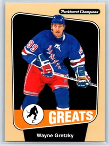 2024-25 Upper Deck Parkhurst Champions - Beige Greats Wayne Gretzky #299 - Imagen 1 de 2