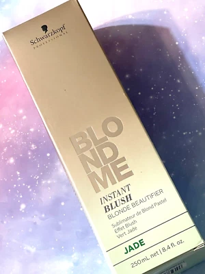 Schwarzkopf BlondMe JADE Instant Blush Blonde Beautifier Tóner en Spray Temporal Foto 1 de 4