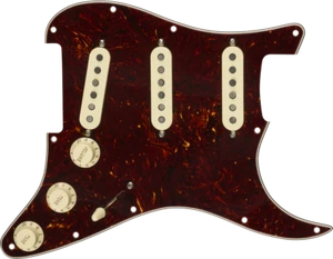 Fender Custom Shop FAT anni 50 PICKGUARD CARICATO Strat Pickup Set SSS guscio tartaruga - Foto 1 di 24