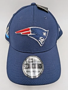 New Era New England Patriots 39THIRTY Hat Navy NFL Mens S/M Super Bowl LII Brady - Picture 1 of 10