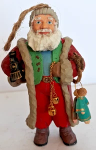 Hallmark Ornament 1996 Folk Art Collection Santa's Gifts 4,5" - Bild 1 von 1