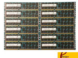 128GB (16 x 8GB) DDR3 PC3-12800R 1600MHz ECC Reg Server Memory RAM Upgrade  - Picture 1 of 1