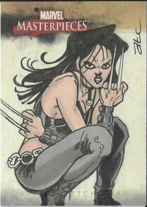 2008 Marvel Masterpieces II Sketch - Adam Cleveland - Picture 1 of 2