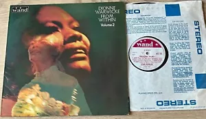 DIONNE WARWICK FROM WITHIN-VOLUME 2 LP WAND (1972) 1L 1L VG+ SOUL POP ENGLAND - Picture 1 of 5