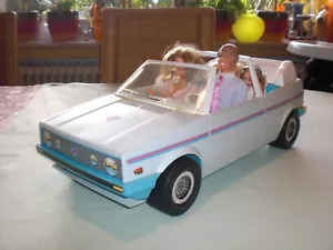 Mattel 1981 - Barbie VW Golf Cabrio Heart Family & Familie - 80er Jahre Vintage - Bild 1 von 12