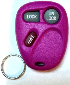 NEW PINK Keyless Remote for Chevy 2500 Silverado 2001 KEY FOB 15732803 KOBUT1BT - Picture 1 of 15