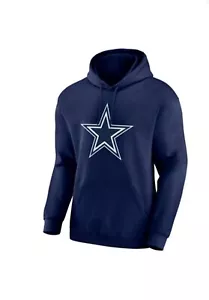 Dallas Cowboys NFL Men's Logo Long Sleeve Core Fleece Pullover Hoodie Size XL NW - Picture 1 of 3