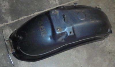 1986 Yamaha XV700 XV 700 C Virago Rear Back Tail Fender Wheel Well Blue XV700C — 第 1/4 张图片