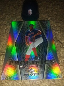 2000 Upper Deck MVP Prolifics Pedro Martinez #P4 🔥 REFRACTOR🔥Boston Red Sox