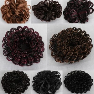 Haarteil Haargummi Haarband Zopfband Kunshaar Haarschmuck Perücke 11 Modelle - Bild 1 von 9