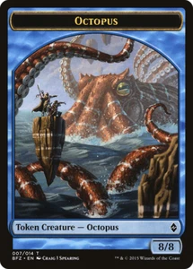 MTG Token Octopus TBFZ #7 Common - Picture 1 of 1