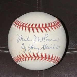 Mike McCormick Autographed Signed OMLB Baseball Inscribed Cy Young Giants '67" - Picture 1 of 6