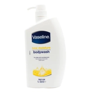 Vaseline Total Moisture Body Wash Pump Bottle for Healthy, 1L, Fresh Skin - Picture 1 of 2