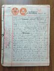 1897 Vellum Indenture. A. Phillips to H. Marks Re: Joshua Street, Bromley Middx