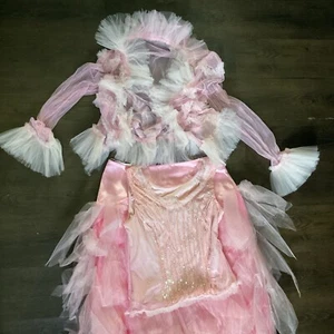 Nozze Matching Pink 3 Piece Skirt Outfit - Picture 1 of 16