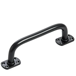 Torgriff aus Stahl 234x67x20mm schwarz; Türgriff, Torgriff, Griff, Griffe, Tür - Bild 1 von 1