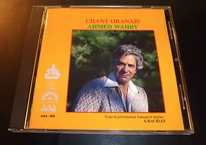 AHMED WAHBY "Chant Oranais" (CD 1993) 8-Track French Import ***EXCELLENT*** - Picture 1 of 3