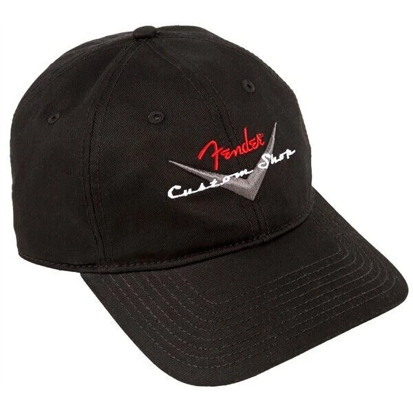 Fender Custom Shop Men's Baseball Cap - Black, One Size