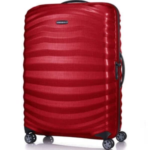 Samsonite Lite-Shock Sport Large 75cm Hardside Suitcase Chilli Red 49857 - Picture 1 of 9