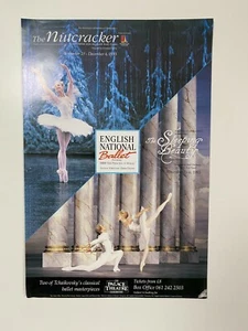 The Nutcracker Sleeping Beauty The Palace Theatre Manchester Poster 1993 - GC - Picture 1 of 5
