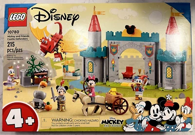 LEGO Disney Mickey and Friends Castle Defenders 10780 Damaged Box Retired New - Image 1 of 2