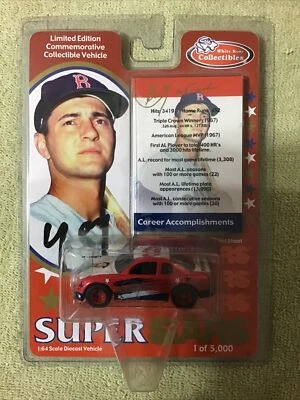 White Rose CARL YASTRZEMSKI 1999 Medias Rojas 1/64 Diecast Cooperstown Super Stars Foto 1 de 4