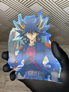 Yu-gi-oh! 5D's Yusei Fudo 3D Lenticular Car Motion Sticker Decal Yugioh - Picture 1 of 3