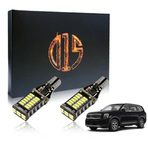 Bombilla LED de respaldo inverso blanca 921 W16W para Kia Telluride 2020-2022 2023 - Imagen 1 de 7