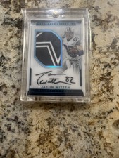 2016 National Treasures Jason Witten Game Used Logo Patch Auto Platinum 1/1