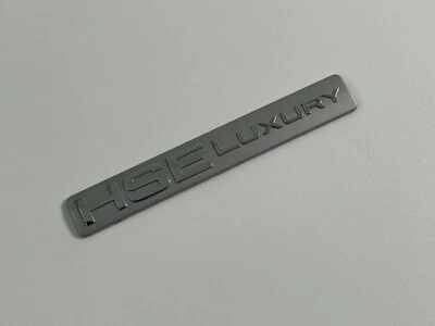 Range Rover HSE 2011 lujo OEM portón trasero calcomanía trasera logotipo emblema tapa maletero Foto 1 de 2