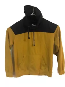 Herren Black Jack Hoodie Jacke XL 40%Polyester 60% Baumwolle schwarz gelb Pullover - Bild 1 von 3