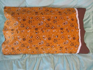 University of Missouri Mizzou Handkerchief Cotton Handmade Standard Pillowcase - Picture 1 of 2