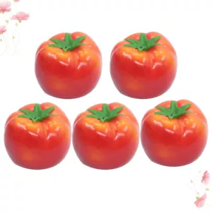5 Pcs Fake Fruit Kitchen Home Decor Artificial Fruit Simulation Fruit Ornaments - Picture 1 of 12