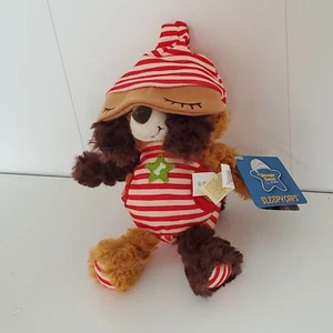 Sleepy Caps Stuffed Animal Plush Toy Dog 10" Baby Toddler Bed Time Nap Dan Dee - Picture 1 of 7