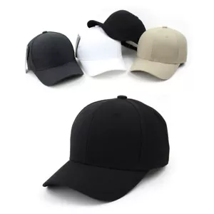 Gorra de béisbol unisex para hombre y mujer Teamlife en blanco liso sombreros de camionero ajustables - Imagen 1 de 11