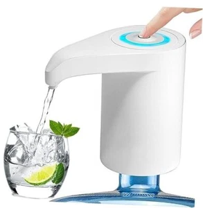 Electric Water Bottle Pump, Water Bottle Dispenser,USB Charging White-01 - Picture 1 of 7