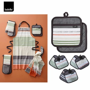 Intrinsic Grey Set of 2 Pot Holders 21 x 21 cm by Ladelle - Picture 1 of 2