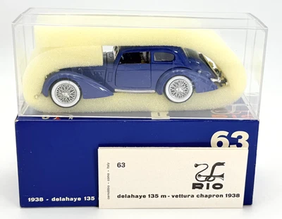 Río - 1938 Delahaye 135 - Escala 1:43 #63 Foto 1 de 4